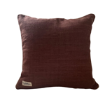 Coussin marron chocolat 40x40 cm