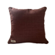 Chocolate brown cushion 40x40 cm