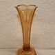 Art Deco Soliflore "American" orange, pink, crystal factory of Val Saint-Lambert Belgium