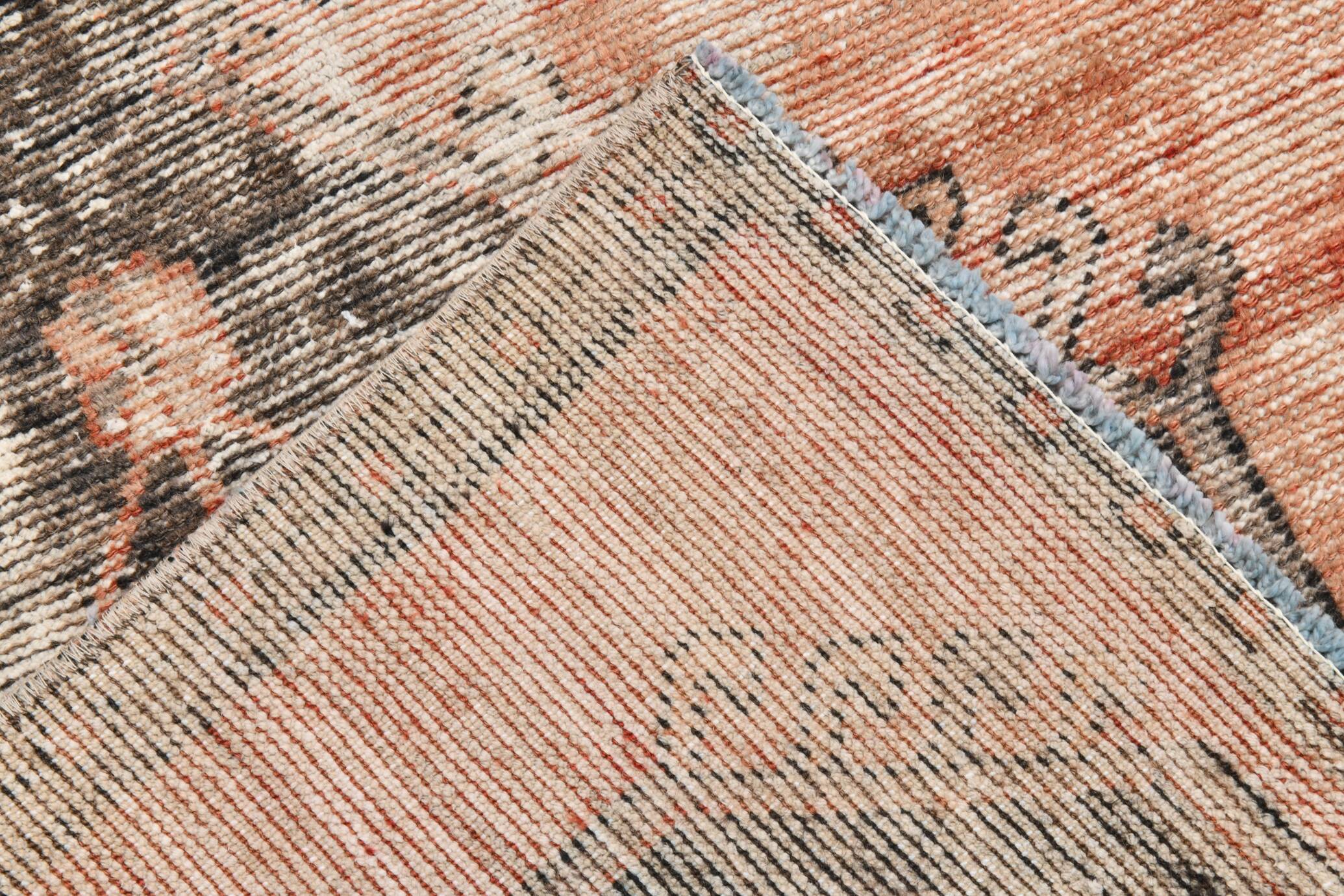 3x10 Pale Red Oriental Persian Runner Rug 86x313Cm SK 22156