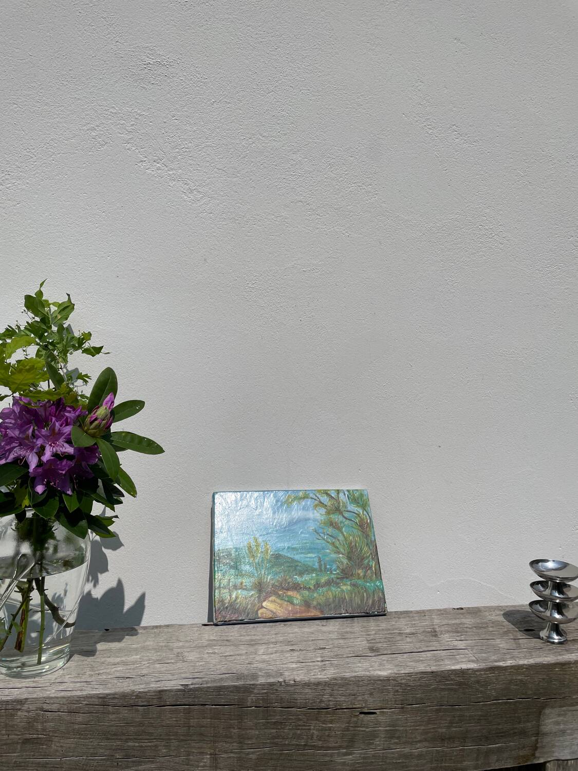 Oil on canvas landscape