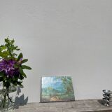 Oil on canvas landscape