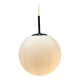 Vintage Glass Globe Lamp / Hanging Lamp, Glashütte Limburg, Germany 1960's