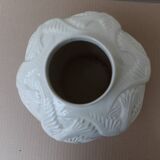1930s ceramic ball vase with seagulls