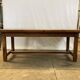 Ancient rustic solid oak table