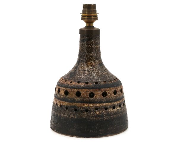 Lampe en céramique de Georges Pelletier, années 50