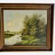 Peinture huile sur toile Gérard Buysen, XIXème