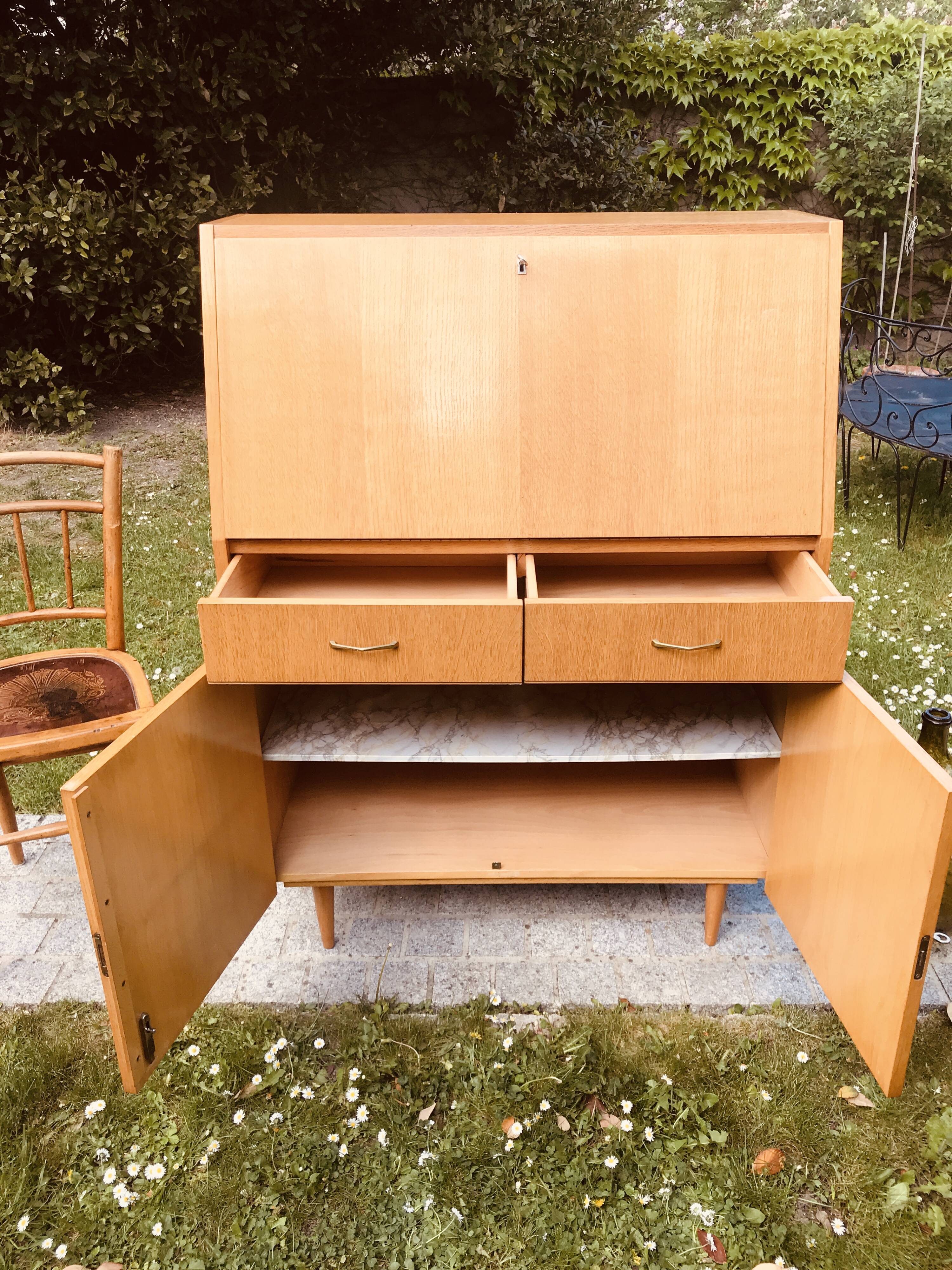 Secretary vintage Office 1960 feet spindles