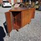 Scandinavian corner unit in teak from the 1960s.