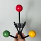 Patère portemanteau 3 boules 1950