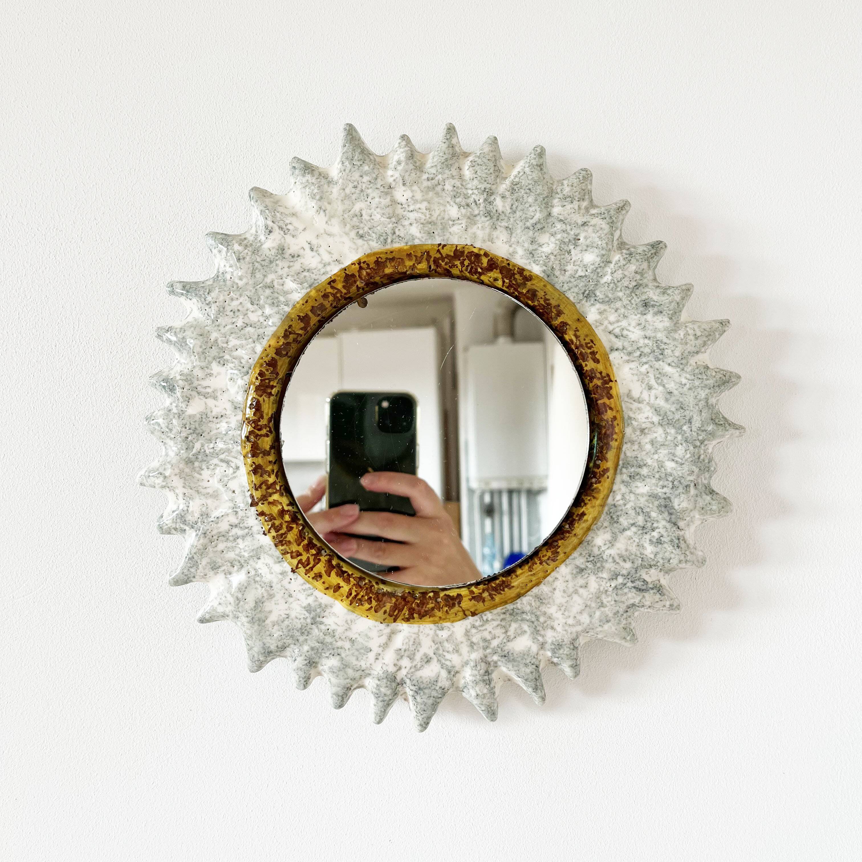 Ceramic sun mirror 1960