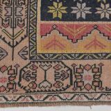 4x8 Turkish Vintage Rug, 123x234Cm