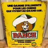 Plaque plate pub Ranch dog food