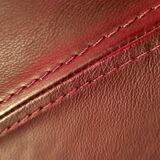 Swivel shell armchair, plum leather