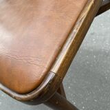 Thonet set of 4 built-in chairs 60s / 70s