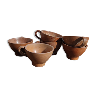 Sandstone cups