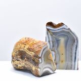 Agate polished greenhouse mineral book