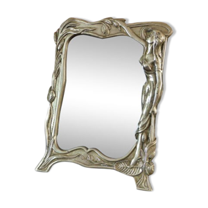 Miroir de table style - bronze massif