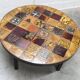 Table basse ronde céramique de Jean Gregorieff