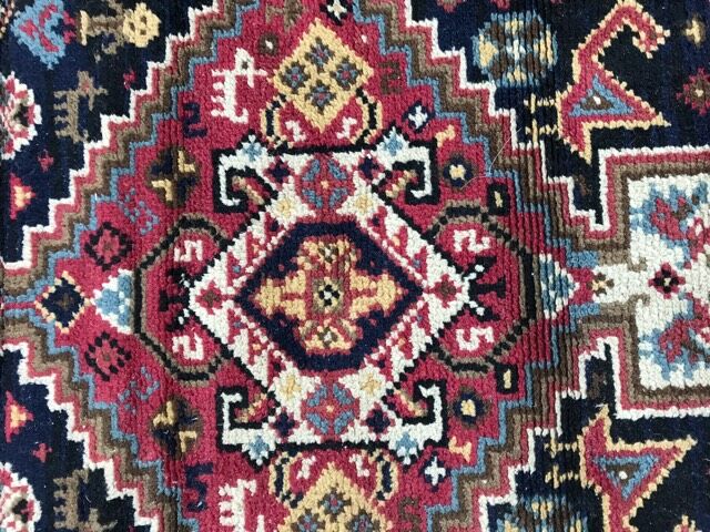 Carpet French drawings Shiraz dots knoated 120x200 cm