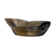 Tribal patterned horn bowl