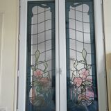 Window with stained glass windows
