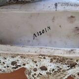 Vallauris enameled dish