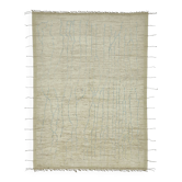 Handmade Turkish One of a Kind 311 cm x 428 cm Beige Wool Carpet