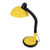 Lampe de table articulée jaune