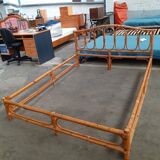 Rattan bed