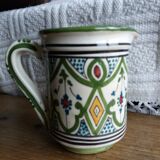 Pitcher Safi artisanal pottery Serghini Morocco