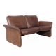 De Sede Brown Leather Ds 50 Sofa, 1970s