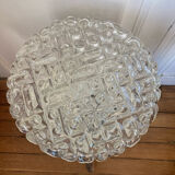 Glass ceiling lamp 1970