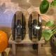 Stunning smoked glass wall sconces from the 1970s.