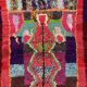 Tapis Boucherouite 94 x 177 cm