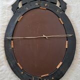 Oval Venetian mirror