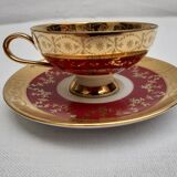 Tasse à thé en porcelaine et coupe en faïence de Jersey