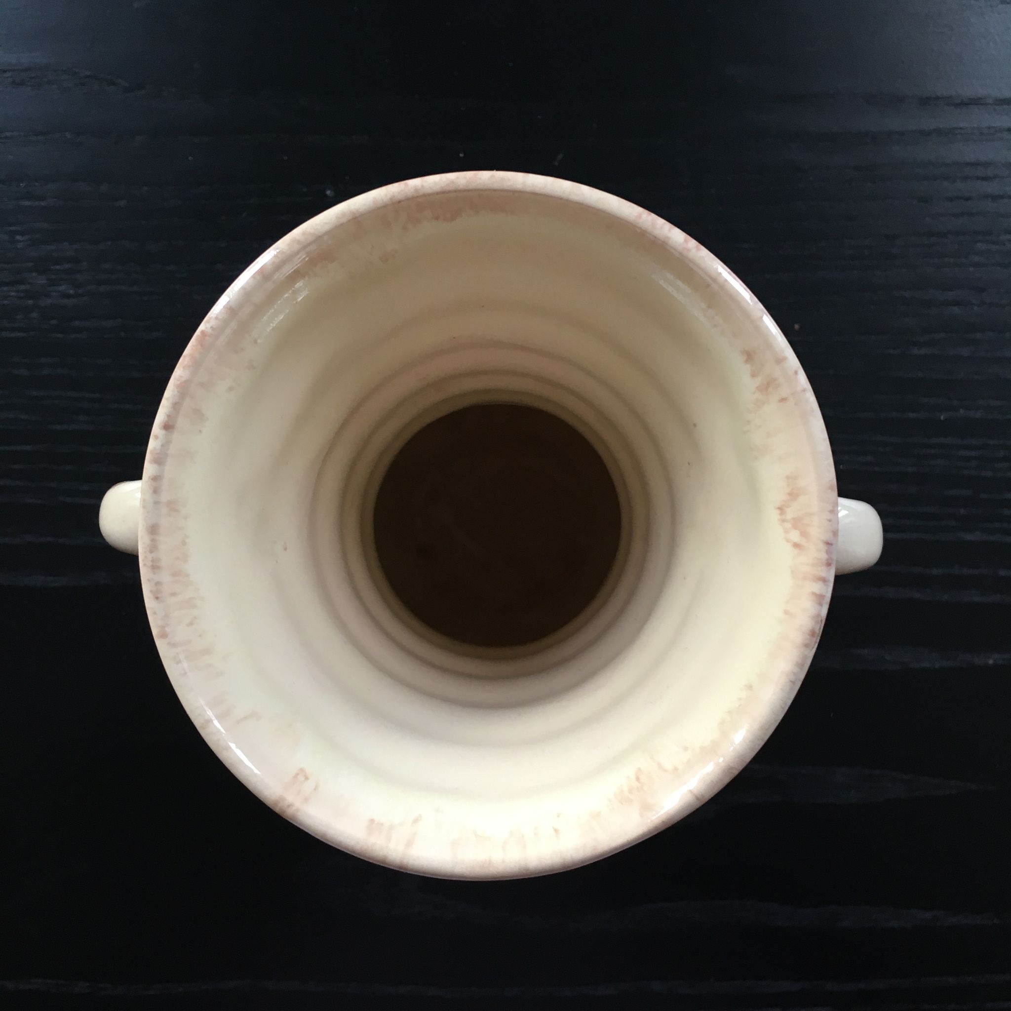 Two-tone art deco vase