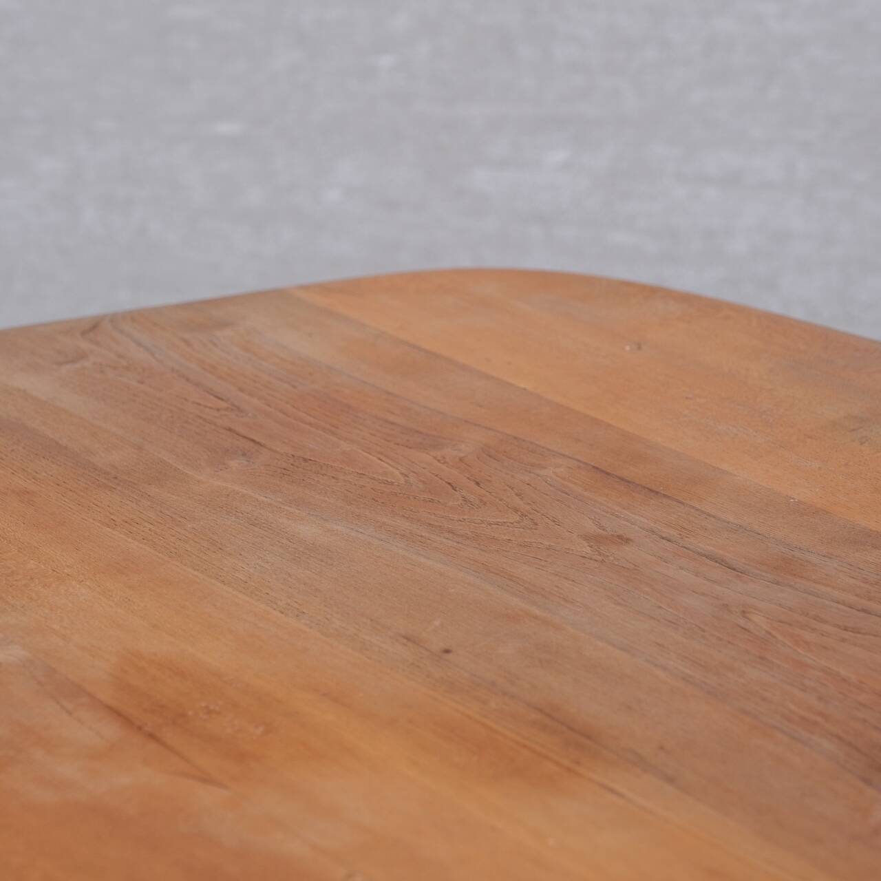Original Pierre Chapo 'Aban' T35B French Mid-Century Elm Dining Table