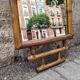 Colonial mirror with bamboo frame, 1900s - France