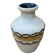 Antique Vintage Beige & Brown Ceramic Vase #B617