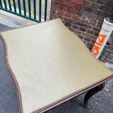 Office in wood and leather