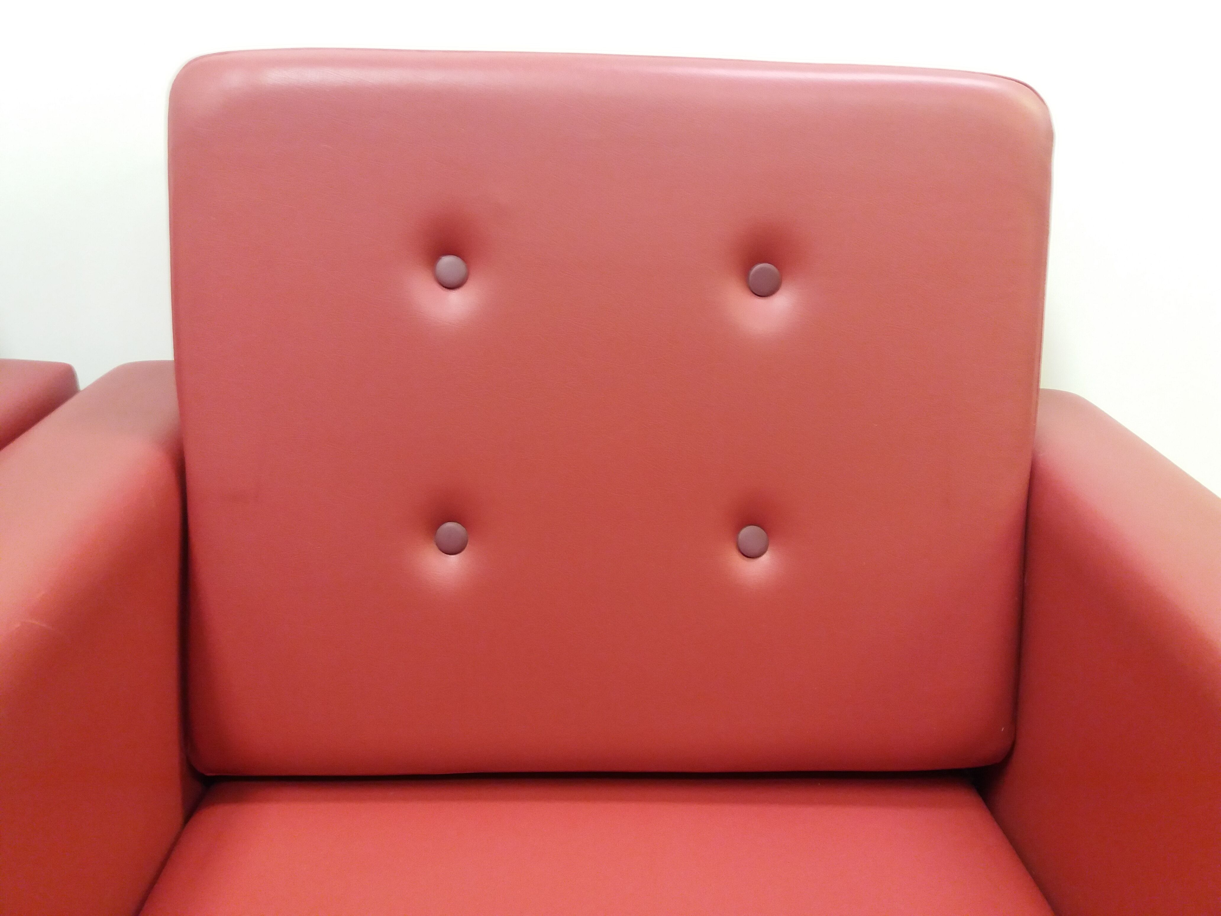 1970 Pair of Brussels style armchairs, Czechoslovakia