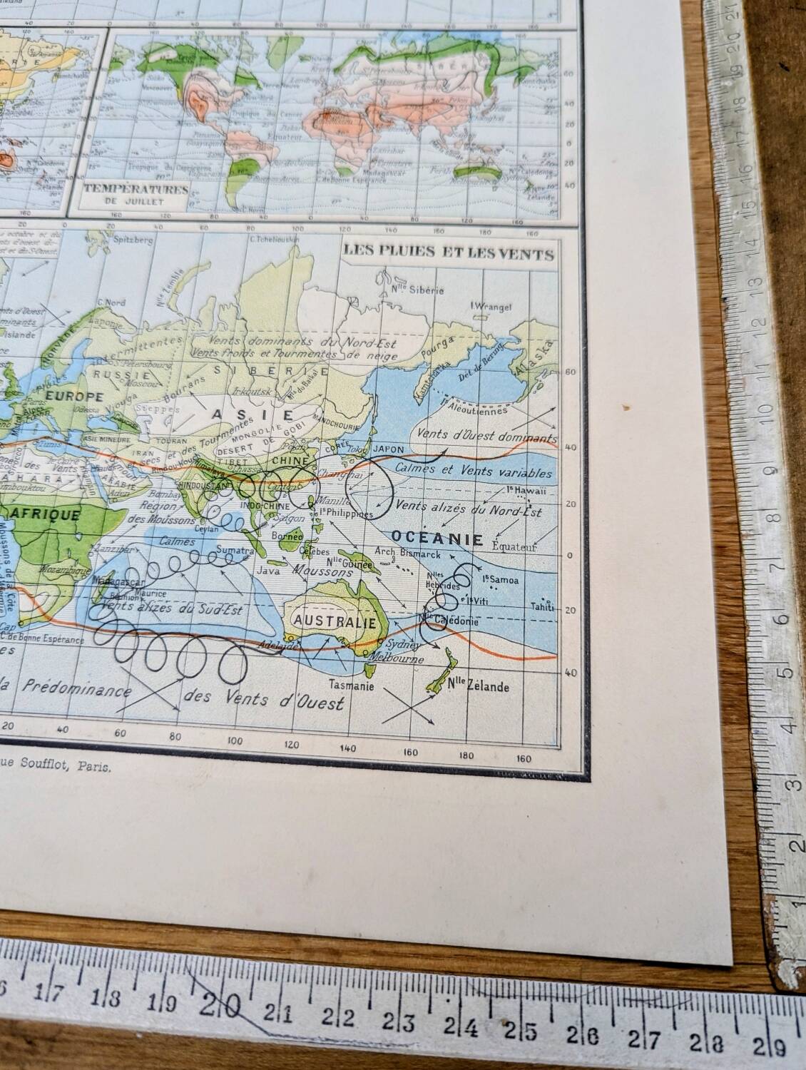 Printed in 1900, The Earth and its Climates.