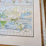 Imprimée en 1900, la Terre et ses climats.