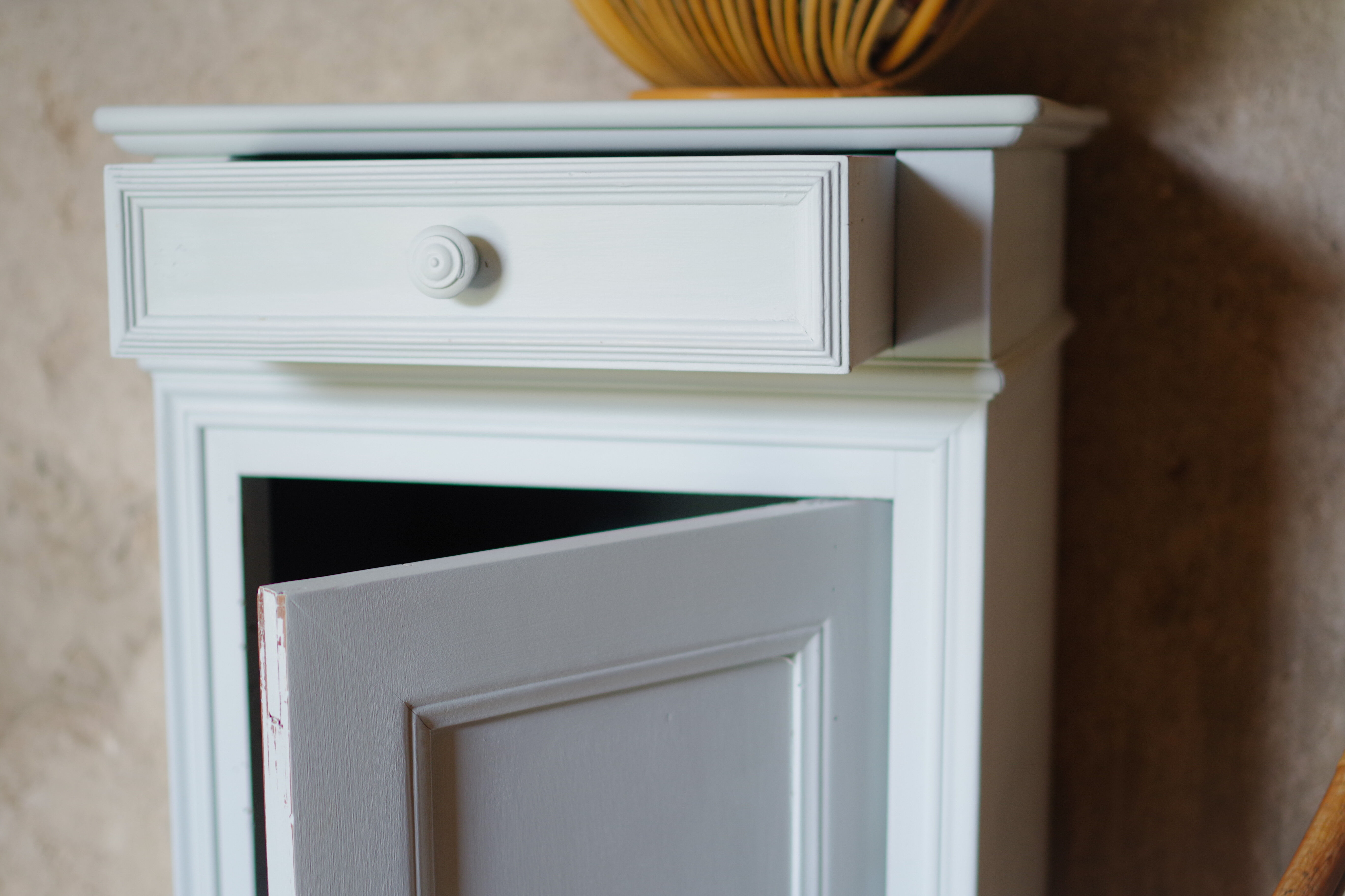 Confectioner - patinated blue ragmaker