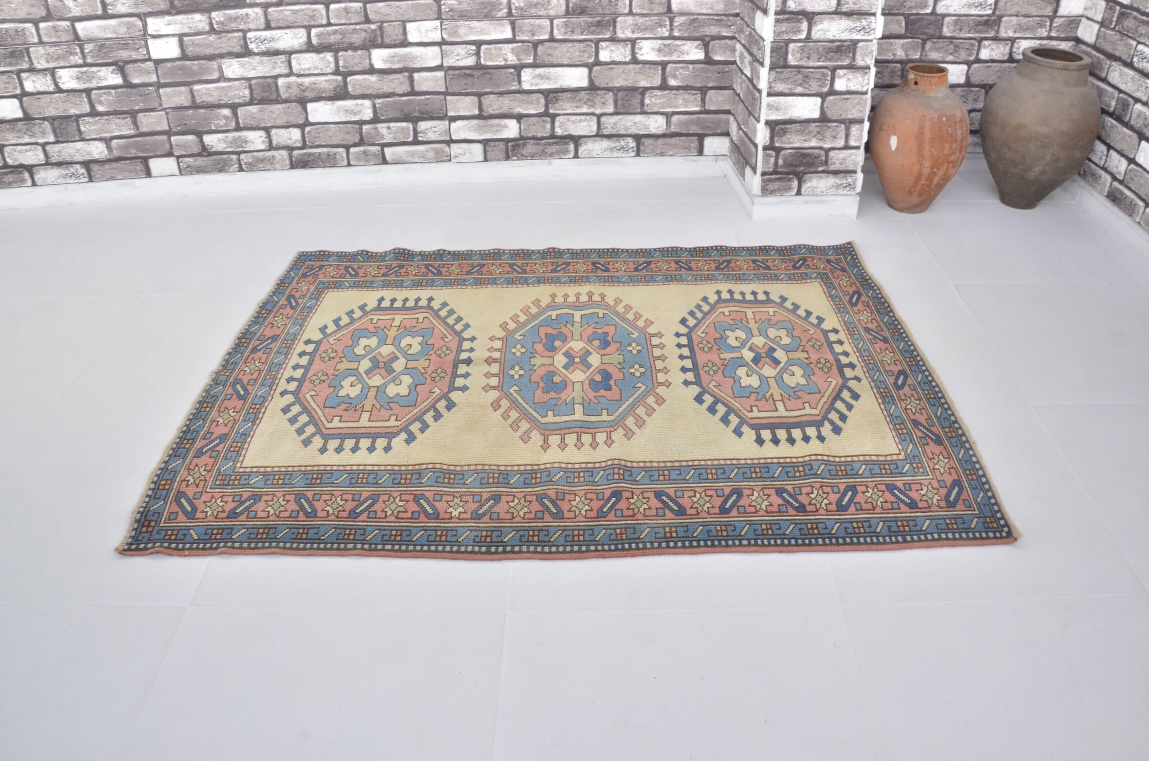 Oushak Vintage Handmade Area Rug