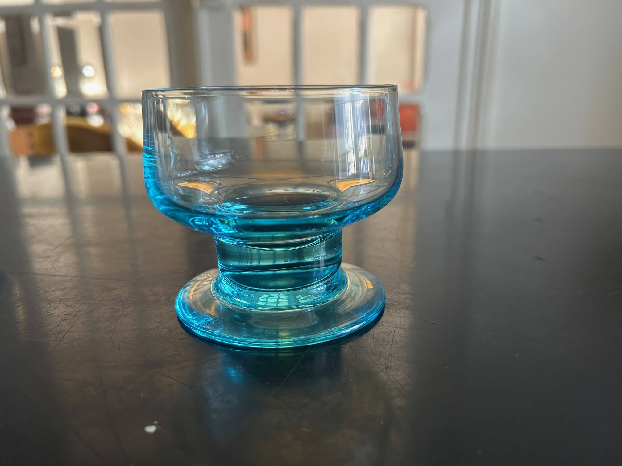 6 verres ancien des Cristalleries Lorraines