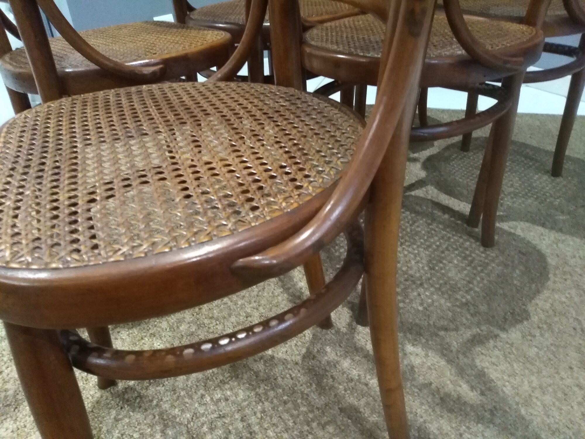Suite of 6 chairs by Bistrot Austro-Hungarian Fium 1890
