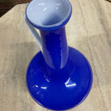 Vintage two-tone glass paste vase